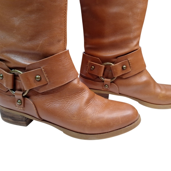 Nine West Vintage Collection Leatger Riding Boots - Picture 1 of 13